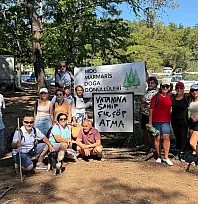 Marmaris'te doğa için el ele verdiler, Balıkaşıran koyunu temizlediler