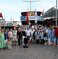 Marmaris'te gazilere tekne turu