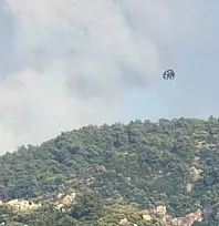 Marmaris'te orman yangını
