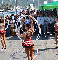 Marmaris'te sonbaharın ritmi Oktoberfest'le yükseldi
