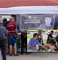 Menteşe Belediyesi Şehit Polis memuru için lokma hayrı yaptı
