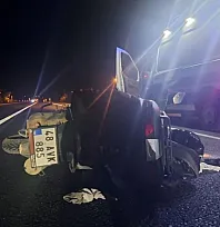Menteşe'de motosiklet kazası: 1 yaralı