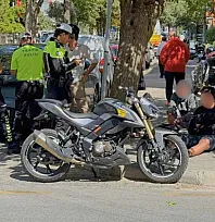 Menteşe'de otomobil ile motosiklet çarpıştı: 1 yaralı