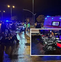 Menteşe'de trafik kazası: Motosiklet sürücüsü ağır yaralı