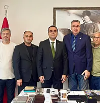 Menteşe Kaymakamı Budan'dan Muğla Büyükşehir Gazeteciler Cemiyeti'ne ziyaret