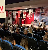 MHP Datça'da genel kurul heyecanı yaşandı