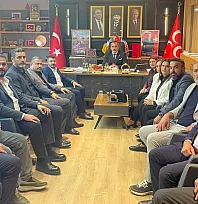 MHP Fethiye'den Muğla İl Başkanlığı'na Hayırlı Olsun Ziyareti