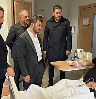 MHP Fethiye İlçe Başkanı Tuğrul Öztürkçü'den Seda Köktener'e geçmiş olsun ziyareti