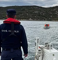 Milas açıklarında arızalanan teknedeki 2 kişi kurtarıldı