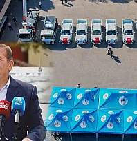 Milas Belediyesi Araç Filosunu 9 Yeni Araçla Güçlendirdi