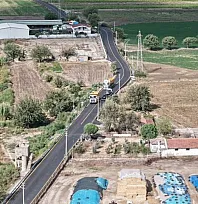 Milas'ta 5,8 kilometrelik yol çalışması tamamlandı