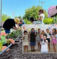 Minik çiftçiler akademiyi tamamladı