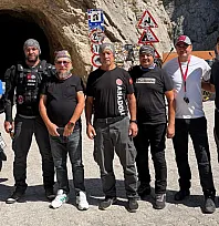 Motosiklet tutkunlarının rotası Kemaliye Taşyolu oldu