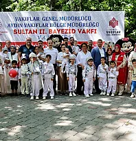 Muğla'da 19 Çocuk İçin Vakıf Geleneğiyle Sünnet Şöleni Düzenlendi