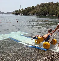 Muğla'da 23 plaj engelli bireylerin hizmetinde