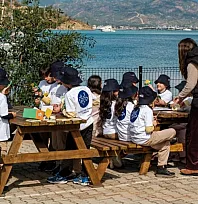 Muğla'da 450 çocuk yaz tatiline doğa koruma bilinciyle giriyor