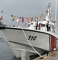 Muğla'da askeri gemiler ziyarete açıldı