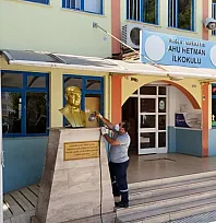 Muğla'da okul bahçeleri yeni döneme hazırlanıyor