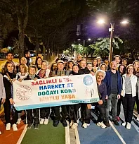 Muğla'da Sağlıkçılar, Dünya Kalp Günü'nde 'Sağlıklı Yaşam' için yürüdü