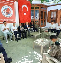 Muğla'da şehit yakınları ve gaziler aşure etkinliğinde bir araya geldi