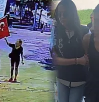 Muğla'da Türk bayrağını yakmaya çalışan kadın adliyeye sevk edildi