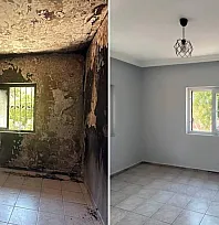 Muğla'da yangının izleri 'Güvenli Yuvam'la silindi