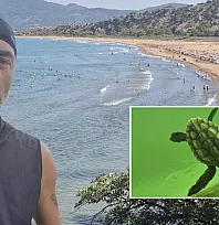 Muğla'da Yumurtadan Çıkan Caretta Caretta Yavruları Mavi Sulara Ulaşıyor