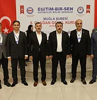Muğla Eğitim-Bir-Sen'de Uçak güven tazeledi