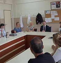 Muğla Güzel Sanatlar Ortaokulu ve Lisesi'nde inceleme gerçekleştirildi