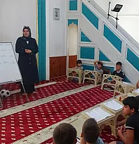 Muğla İl Müftü Yardımcısı Hamide Belgrat'tan Yaz Kur'an Kurslarına Ziyaret