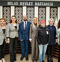 Muğla İl Sağlık Müdürü Dr. Akça Milas'ta sağlık tesislerini inceledi