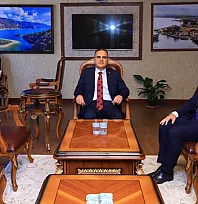Muğla Valisi Dr. İdris Akbıyık'tan Fethiye Kaymakamlığı'na ziyaret