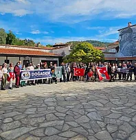 Muğlalı dağcılar Muğla'nın tarihi ve doğal güzelliklerini tanıtıyor
