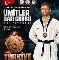 Muğlalı sporcu Karabacak Türkiye üçüncüsü oldu