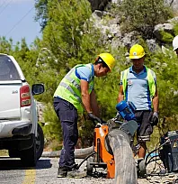 MUSKİ'den Gökçeovacık'a 3 Kilometrelik Yeni İçme Suyu Hattı