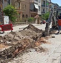 MUSKİ'den Kesikkapı Mahallesi'nde su hattı yenileme çalışması