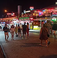 Ölüdeniz Hisarönü'nde Akşam Yoğunluğu