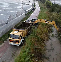 Seydikemer Belediyesi Ekipleri Yağışın Ardından Sahada