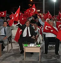 Seydikemer'de 15 Temmuz Demokrasi ve Milli Birlik Günü Anma Programı Düzenlendi