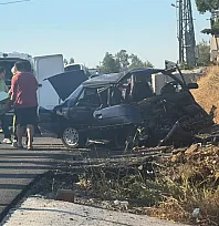 Seydikemer'de otomobil yoldan çıktı: 2 ölü