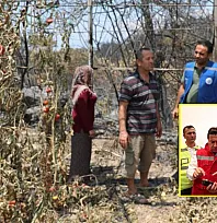 Seydikemer'de yangın sonrası Muğla Büyükşehir ekiplerinden seferberlik