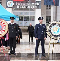Seydikemer Protokolü Ata'nın Huzuruna Çelenk Sundu