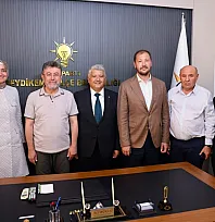 Tarım ve Orman Bakanı Yumaklı, AK Parti Seydikemer İlçe Başkanlığı'nı ziyaret etti
