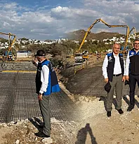 Türkiye'nin En Büyük Kamu Deniz Suyu Arıtma Tesisi Bodrum'da Yükseliyor