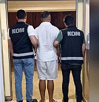Ülkeye girişi yasak olan Azerbaycan uyruklu suç örgütü üyesi Marmaris'te yakalandı