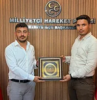 Ülkü Ocakları'ndan MHP Fethiye İlçe Başkanlığı'na Ziyaret