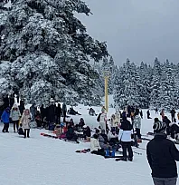 Uludağ'da telesiyej arızası: Mahsur kalan 40 tatilci kurtarıldı
