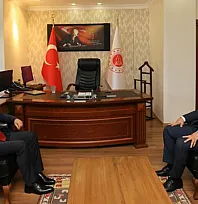 Vali Akbıyık'tan Cumhuriyet Başsavcısı Kayaközü'ne 'Hayırlı Olsun' ziyareti
