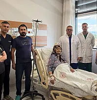 Yatağan'da Yüksek riskli hastaya bölgesel anastezi ile operasyon
