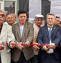 Yeni Parti Seydikemer İlçe Başkanlığı yağmur altında açıldı